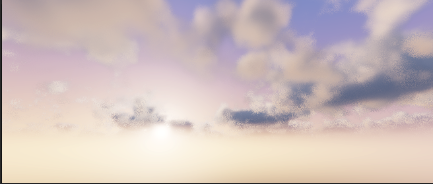 Sunset sky